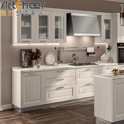 comprar Cabinet de cocina de melamina de madera sólida diseñador duradero diseño italiano para hogares modernos fabricación en línea