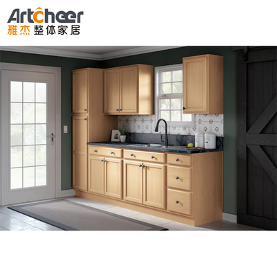 comprar Cabinetes de agitación personalizados pequeños de estilo moderno y duraderos con fregadero de madera sólida de diseño estadounidense fabricación en línea