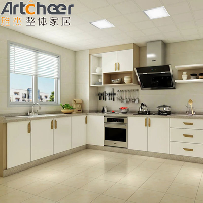 comprar Armario de cocina con isla ajustable en negro y blanco Sunmica Design fabricación en línea