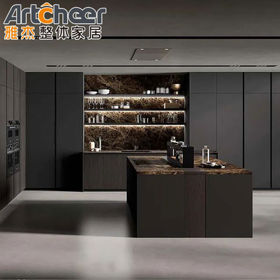 comprar Diseños de gabinetes de cocina de estilo de importación modular de la isla 2023 con durabilidad del material MDF fabricación en línea
