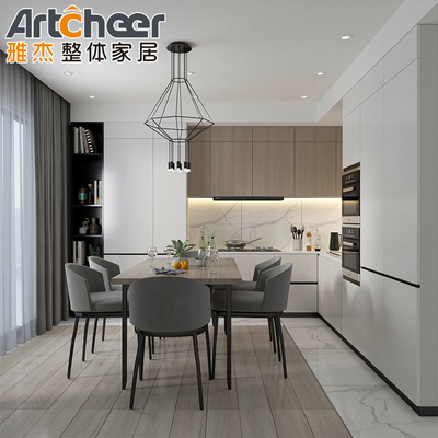 comprar Muebles de lujo gabinete de cocina personalizado con almacenamiento extraíble y diseño de isla portátil fabricación en línea