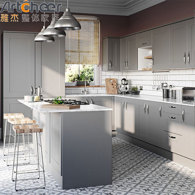comprar Armarios de base Islas de cocina personalizadas con estufa y ruedas Luxo fabricación en línea