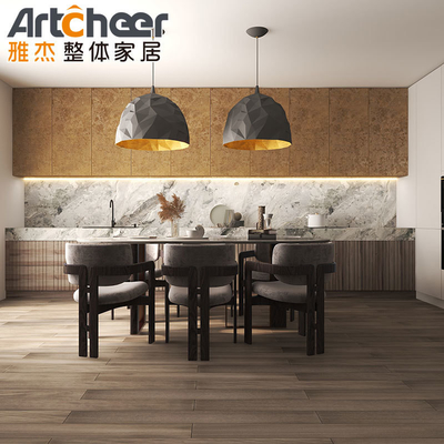 comprar Estilo de diseño contemporáneo PVC y MDF gabinete de la despensa de la cocina Conjunto con acabado de melamina UV fabricación en línea