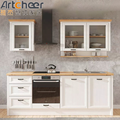 comprar Armoires de cocina para exteriores y dormitorios con panel de puerta de membrana de PVC fabricación en línea