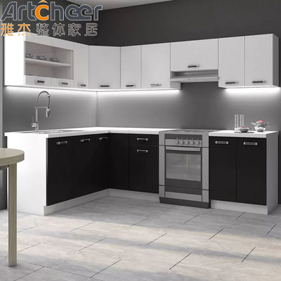 comprar Muebles de cocina diseño personalizado gabinetes modulares de cocina para el mercado de África fabricación en línea