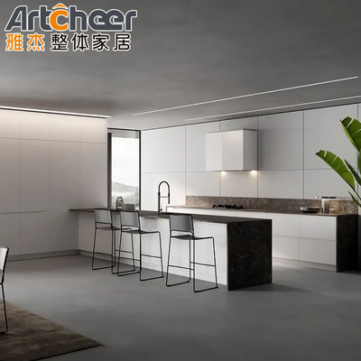 comprar Muebles de cocina modernos con estilo gabinete completo con isla de la mesa en el mercado del euro fabricación en línea