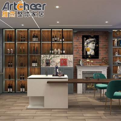 comprar Armarios de cocina de estilo americano con diseño de agitación sólida y mango de acero inoxidable fabricación en línea