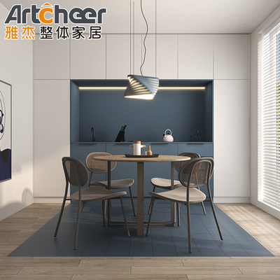 comprar E1/Material ecológico moderno contemporáneo de PVC blanco RTA Shaker Set de gabinete de cocina fabricación en línea