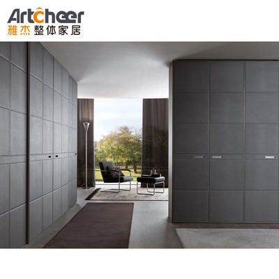 comprar Puerta corredera de mediados de siglo Dormitorio Paseo en el armario con estilo de madera PANEL fabricación en línea