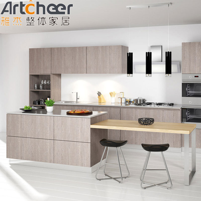 comprar Muebles de cocina de melamina para hoteles y apartamentos fabricación en línea