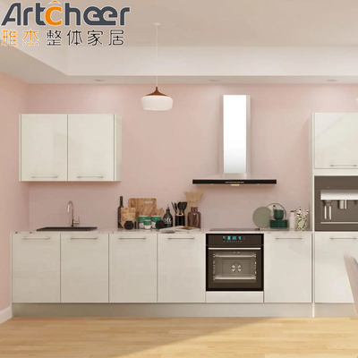 comprar Panel de puertas de madera sólida de estilo británico con acabado de laca de alto brillo de forma I fabricación en línea