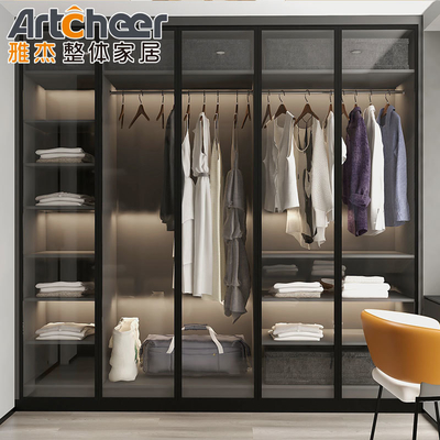 comprar Muebles de dormitorio modernos de lujo personalizados para almacenamiento y organización de armarios fabricación en línea