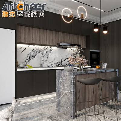comprar Muebles de escritorio de acero inoxidable con bordes abovedados y accesorios para cajones fabricación en línea