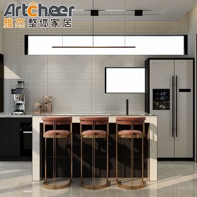 comprar Diseño de gabinete de cocina en forma de C para muebles para el hogar fabricación en línea