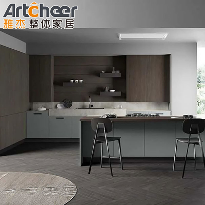 comprar Armarios de cocina modulares de grado E1 o material ecológico para armarios de montaje fabricación en línea