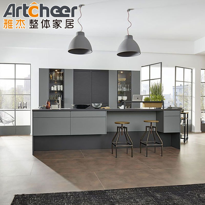 comprar Armoires de cocina de acero inoxidable de metal moderno y elegante para la cocina del patio trasero fabricación en línea