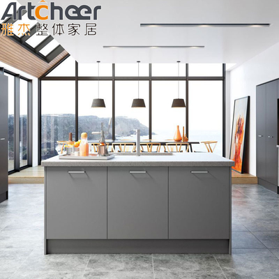 comprar Armarios de cocina modernos y muebles con encimera de borde abovedado fabricación en línea