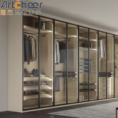 comprar Perfil de aluminio Camina en el armario La elección ideal para el diseño de muebles de dormitorio moderno fabricación en línea