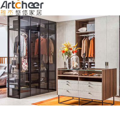 comprar Vestidos organizadores de mediados de siglo Camina en el armario Armario sencillo para muebles de dormitorio fabricación en línea