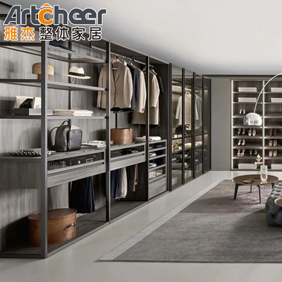 comprar Puerta abierta de piso a techo paseo moderno en el armario experimentar la altura del lujo fabricación en línea