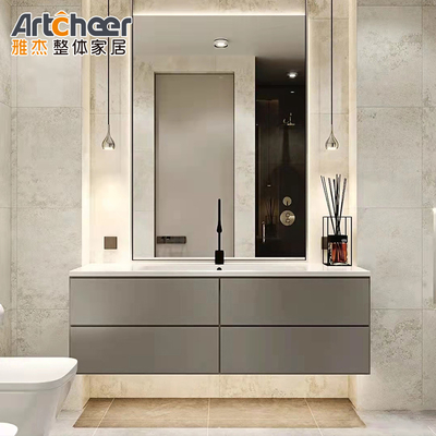comprar Modular maquillaje contemporáneo de lujo gabinete de baño de la vanidad Combo Euro estilo de baño de la vanidad fabricación en línea