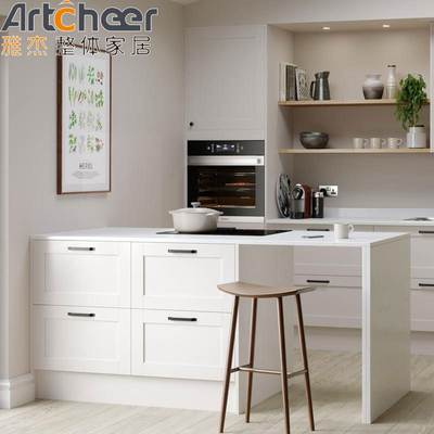 Armarios de cocina modernos de estilo americano en madera maciza con tamaño personalizado