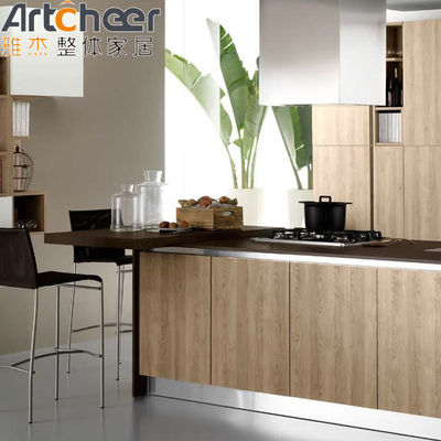 Modern Design cocina armario de almacenamiento blanco con acabado de laca en madera tipo contrachapado en el mejor